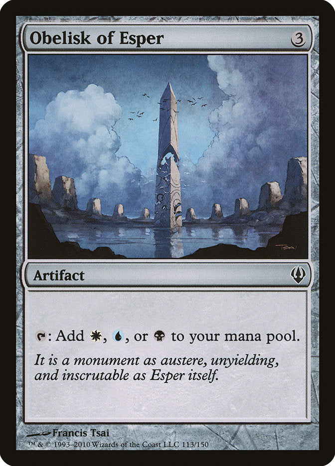 Obelisk of Esper [Archenemy] | Pegasus Games WI