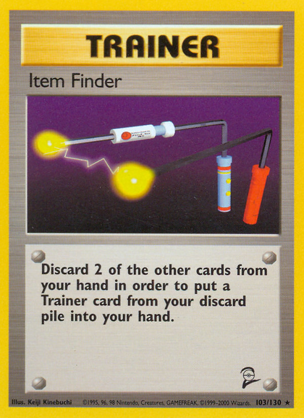 Item Finder (103/130) [Base Set 2] | Pegasus Games WI