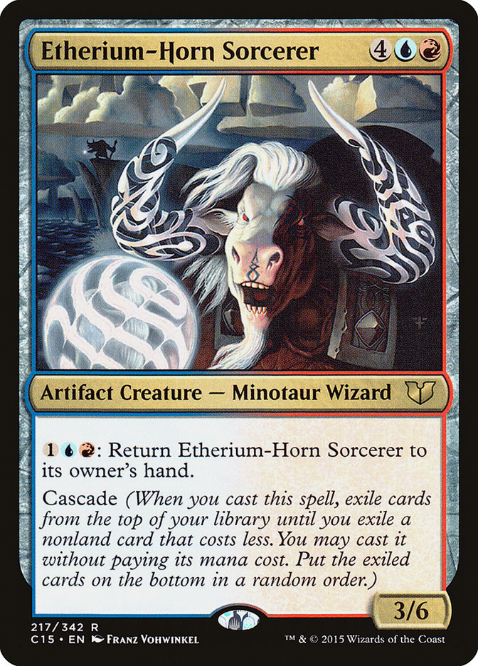 Etherium-Horn Sorcerer [Commander 2015] | Pegasus Games WI