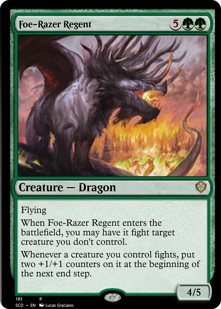 Foe-Razer Regent [Starter Commander Decks] | Pegasus Games WI