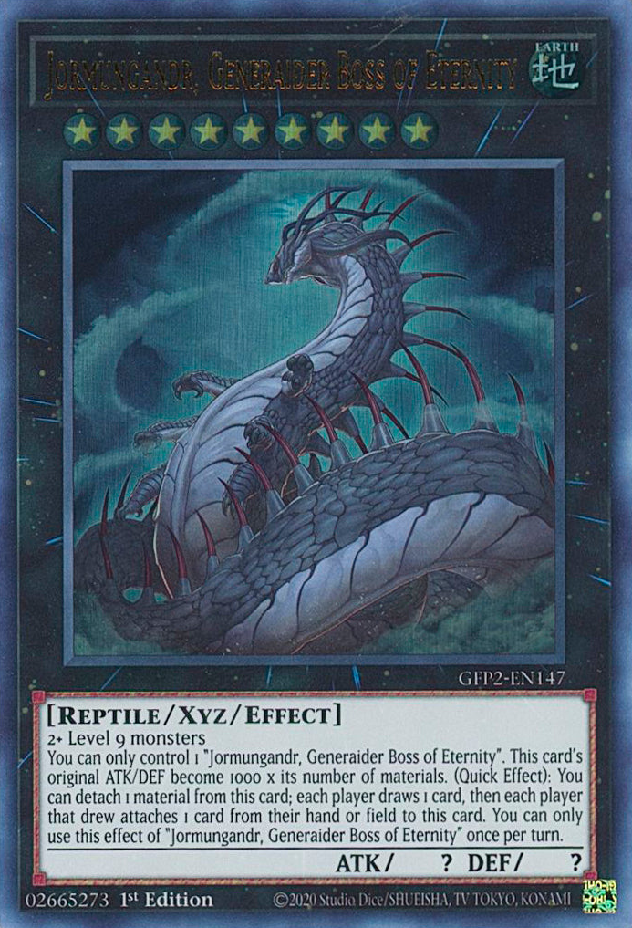 Jormungandr, Generaider Boss of Eternity [GFP2-EN147] Ultra Rare | Pegasus Games WI