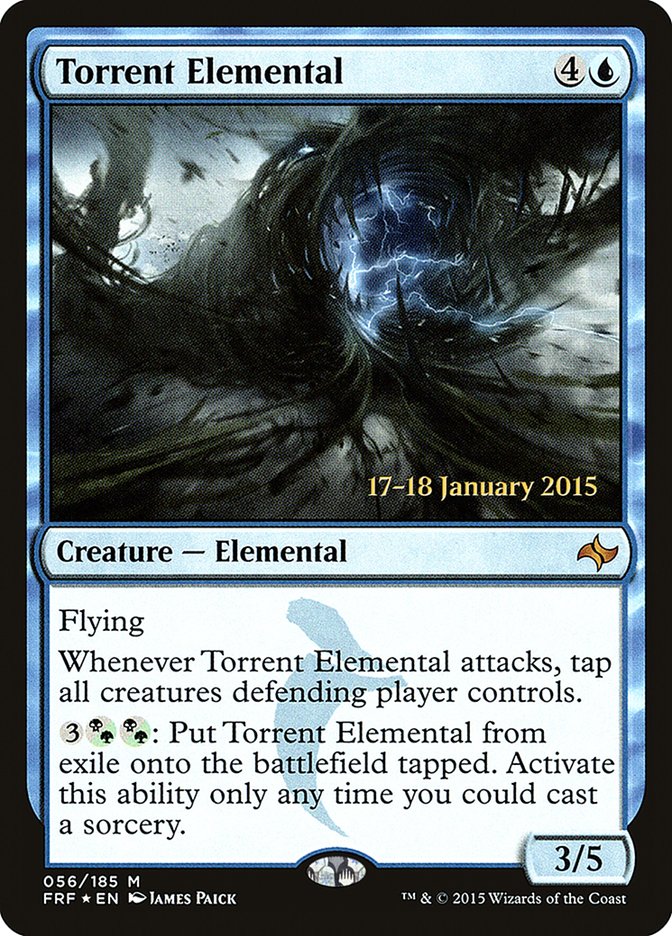 Torrent Elemental [Fate Reforged Prerelease Promos] | Pegasus Games WI