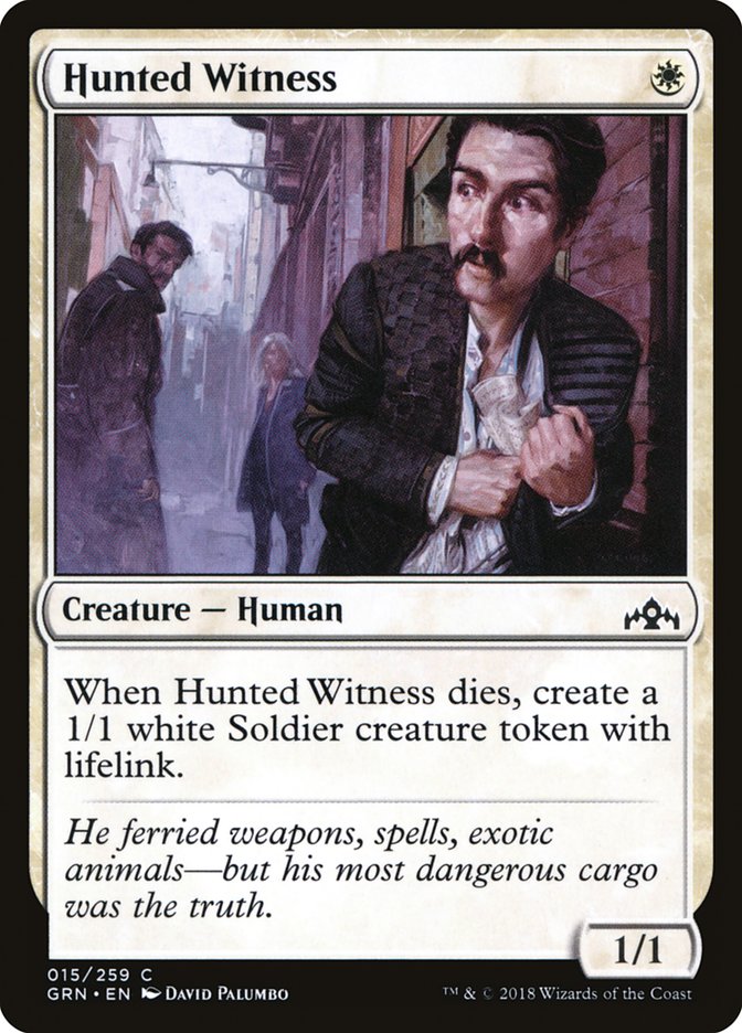 Hunted Witness [Guilds of Ravnica] | Pegasus Games WI