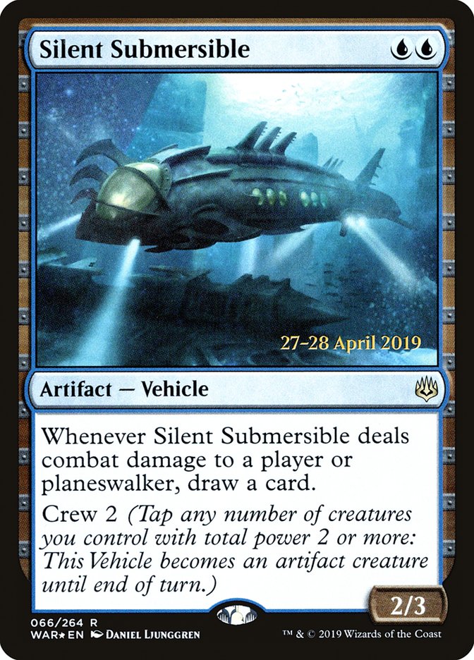 Silent Submersible [War of the Spark Prerelease Promos] | Pegasus Games WI