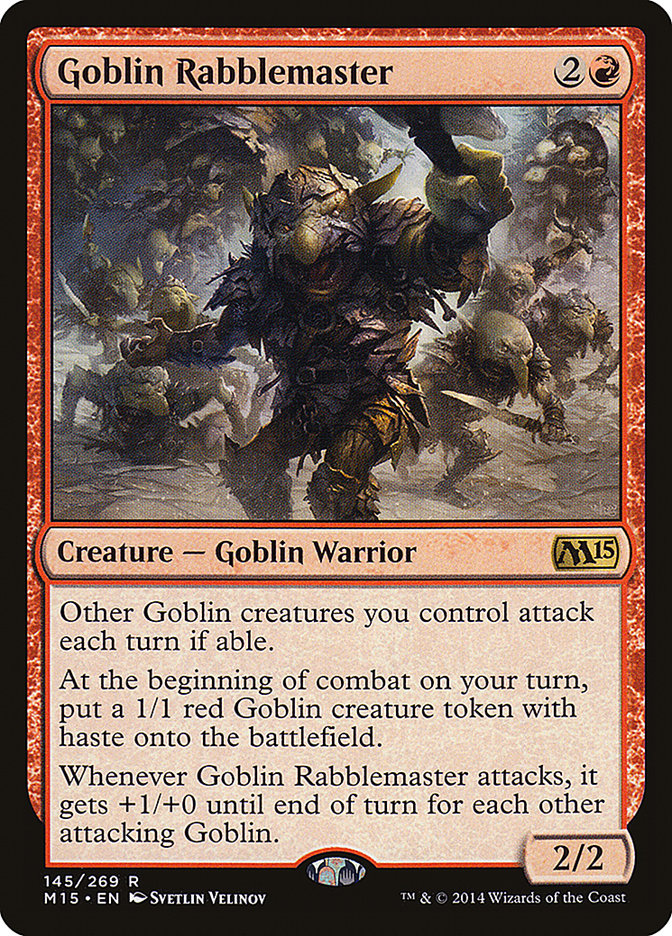 Goblin Rabblemaster [Magic 2015] | Pegasus Games WI