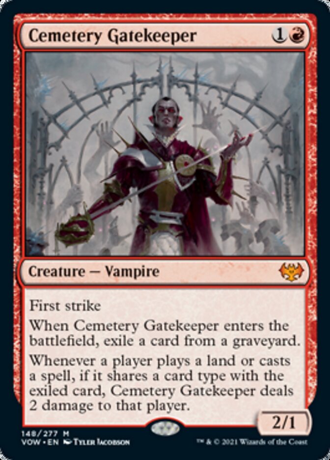 Cemetery Gatekeeper [Innistrad: Crimson Vow] | Pegasus Games WI