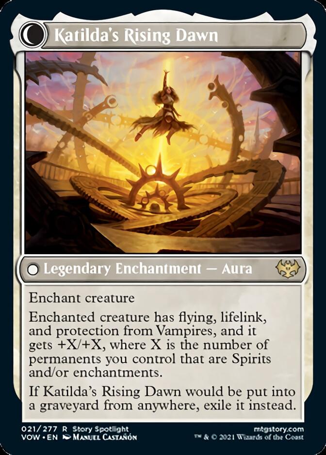 Katilda, Dawnhart Martyr // Katilda's Rising Dawn [Innistrad: Crimson Vow] | Pegasus Games WI