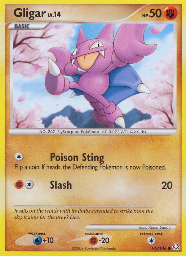 Gligar (95/146) [Diamond & Pearl: Legends Awakened] | Pegasus Games WI