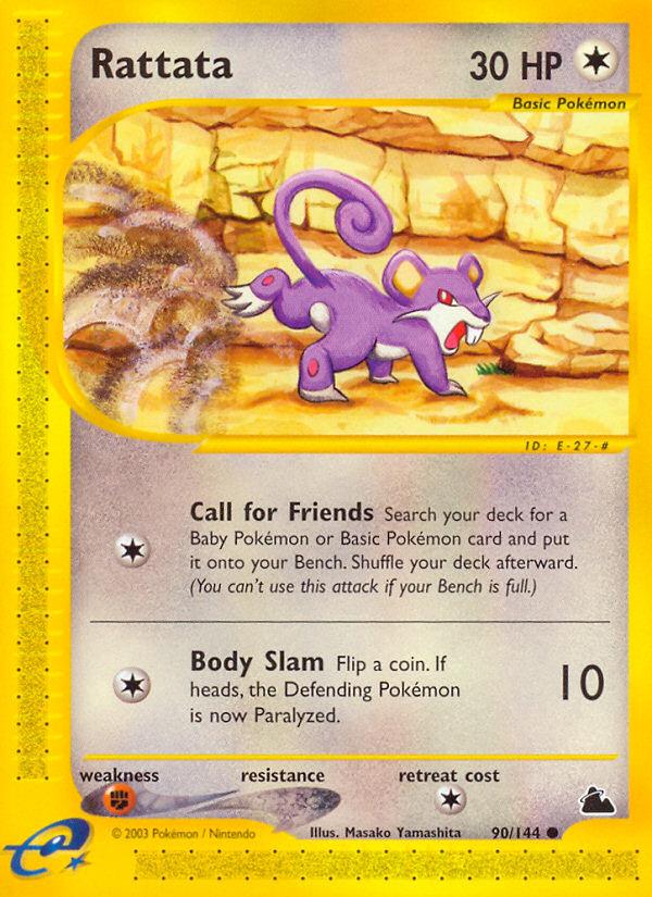 Rattata (90/144) [Skyridge] | Pegasus Games WI