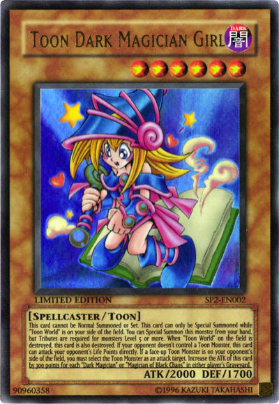Toon Dark Magician Girl [SP2-EN002] Ultra Rare | Pegasus Games WI