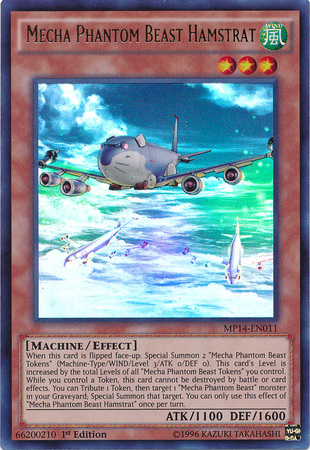 Mecha Phantom Beast Hamstrat [MP14-EN011] Ultra Rare | Pegasus Games WI