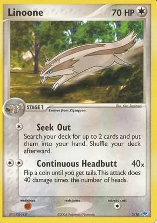 Linoone (3/10) [EX: Trainer Kit - Latios] | Pegasus Games WI