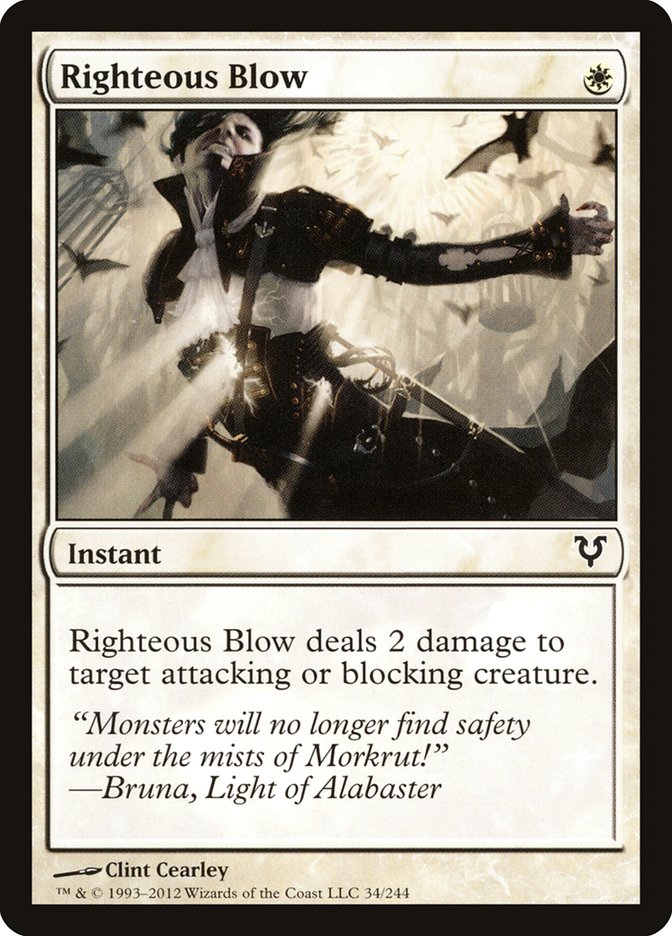 Righteous Blow [Avacyn Restored] | Pegasus Games WI