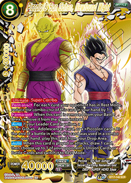 Piccolo & Son Gohan, Newfound Might (BT17-148) [Ultimate Squad] | Pegasus Games WI