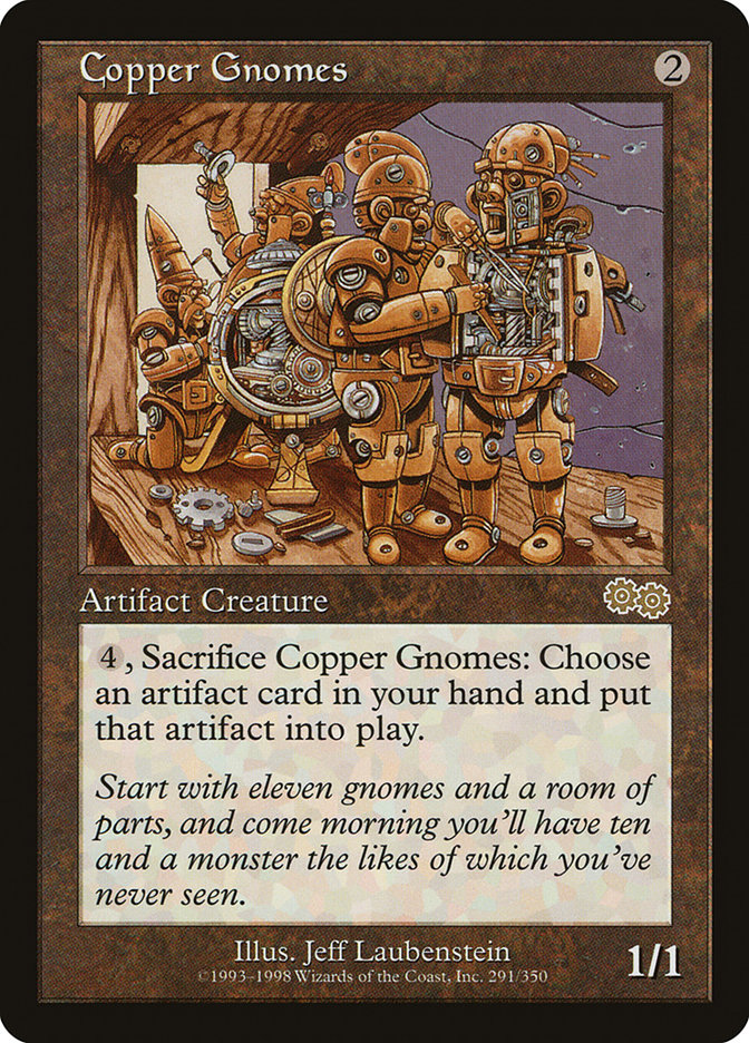 Copper Gnomes [Urza's Saga] | Pegasus Games WI