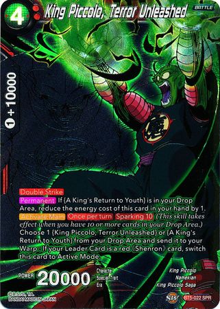 King Piccolo, Terror Unleashed (SPR) (BT5-022) [Miraculous Revival] | Pegasus Games WI