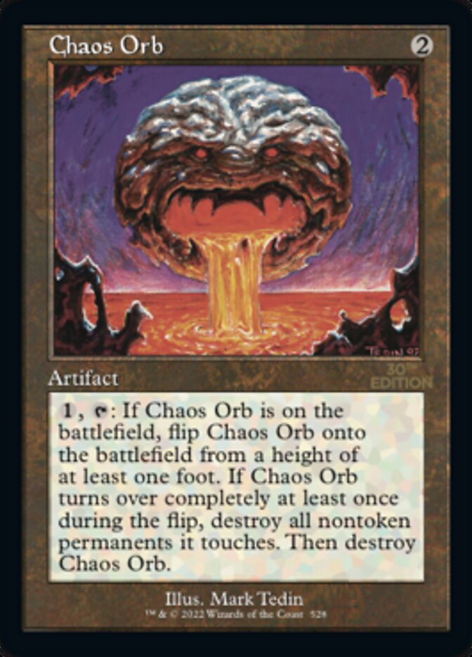 Chaos Orb (Retro) [30th Anniversary Edition] | Pegasus Games WI