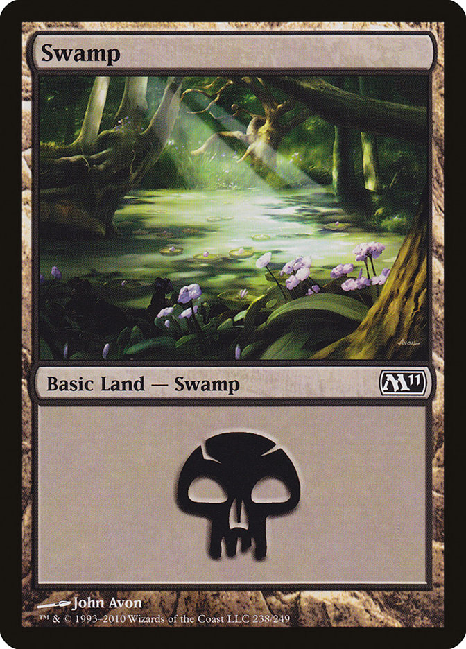 Swamp (238) [Magic 2011] | Pegasus Games WI