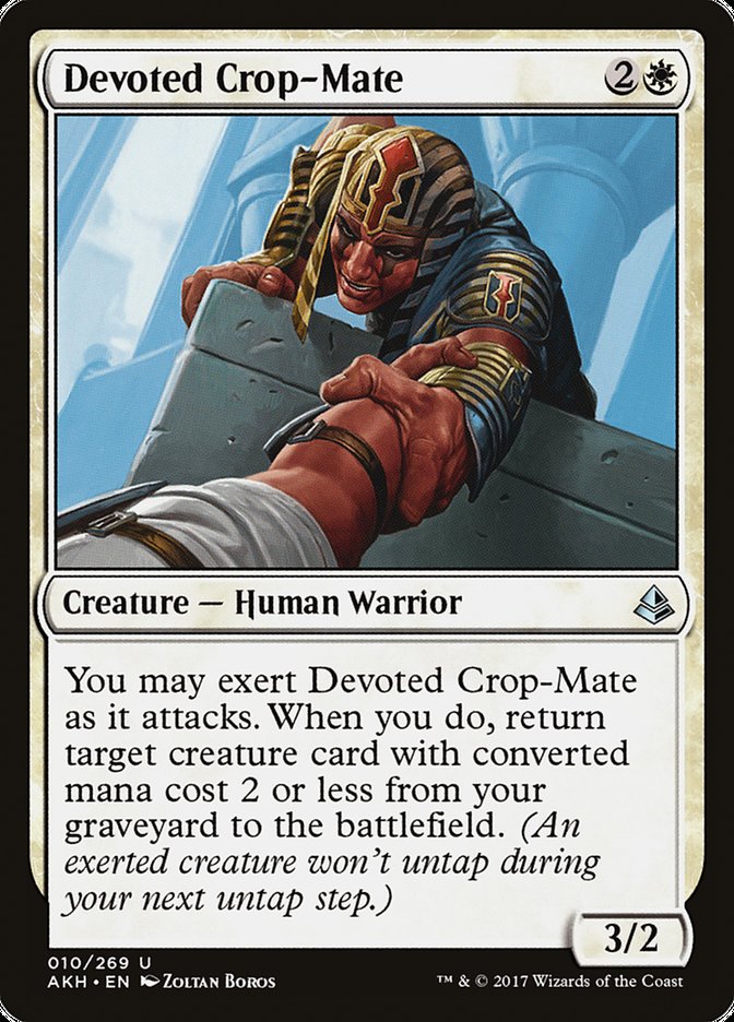 Devoted Crop-Mate [Amonkhet] | Pegasus Games WI