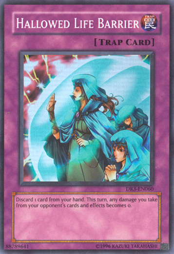 Hallowed Life Barrier [DR3-EN060] Super Rare | Pegasus Games WI