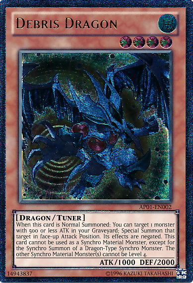 Debris Dragon [AP01-EN002] Ultimate Rare | Pegasus Games WI