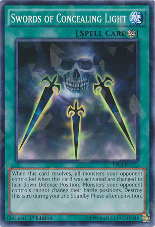 Swords of Concealing Light (Shatterfoil) [BP03-EN151] Common | Pegasus Games WI