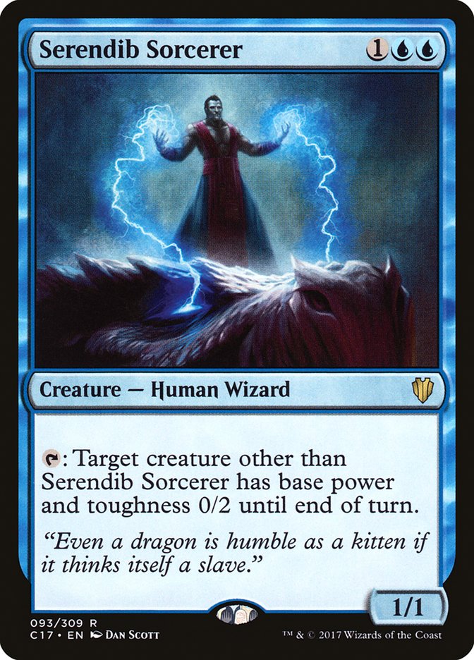 Serendib Sorcerer [Commander 2017] | Pegasus Games WI