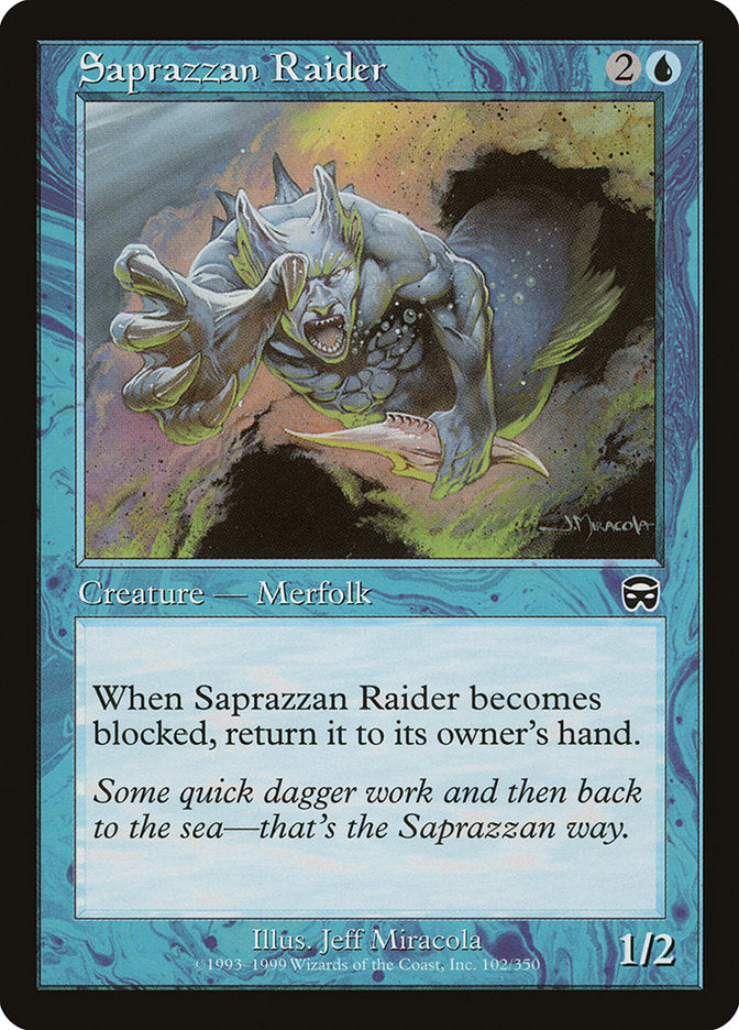 Saprazzan Raider [Mercadian Masques] | Pegasus Games WI
