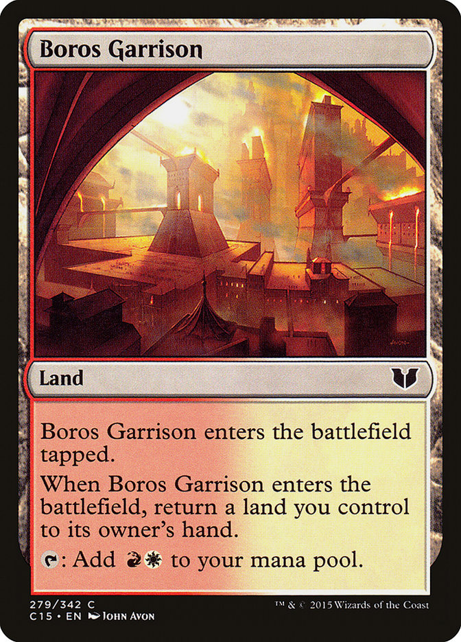 Boros Garrison [Commander 2015] | Pegasus Games WI