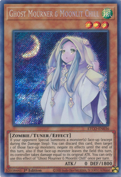 Ghost Mourner & Moonlit Chill [ETCO-EN036] Secret Rare | Pegasus Games WI