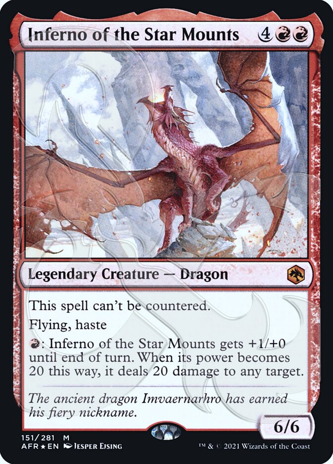 Inferno of the Star Mounts (Ampersand Promo) [Dungeons & Dragons: Adventures in the Forgotten Realms Promos] | Pegasus Games WI