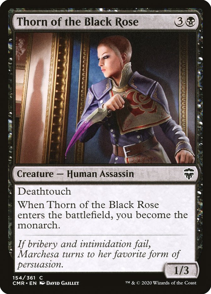 Thorn of the Black Rose [Commander Legends] | Pegasus Games WI