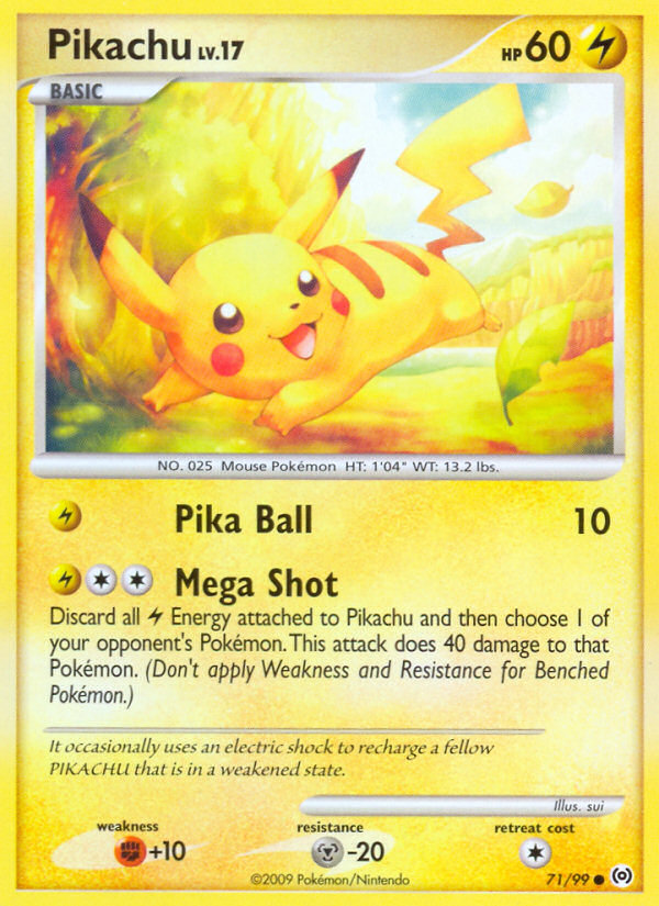 Pikachu (71/99) [Platinum: Arceus] | Pegasus Games WI