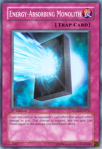 Energy-Absorbing Monolith [GLAS-EN075] Super Rare | Pegasus Games WI