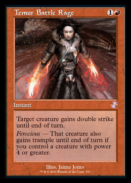 Temur Battle Rage (Timeshifted) [Time Spiral Remastered] | Pegasus Games WI