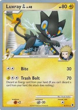 Luxray GL LV.48 (9/111) (Crowned Tiger - Tsubasa Nakamura) [World Championships 2009] | Pegasus Games WI