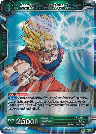 Inherited Will Super Saiyan Son Goku [BT2-071] | Pegasus Games WI