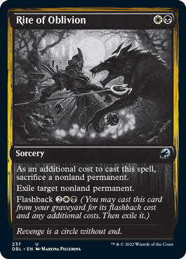 Rite of Oblivion [Innistrad: Double Feature] | Pegasus Games WI