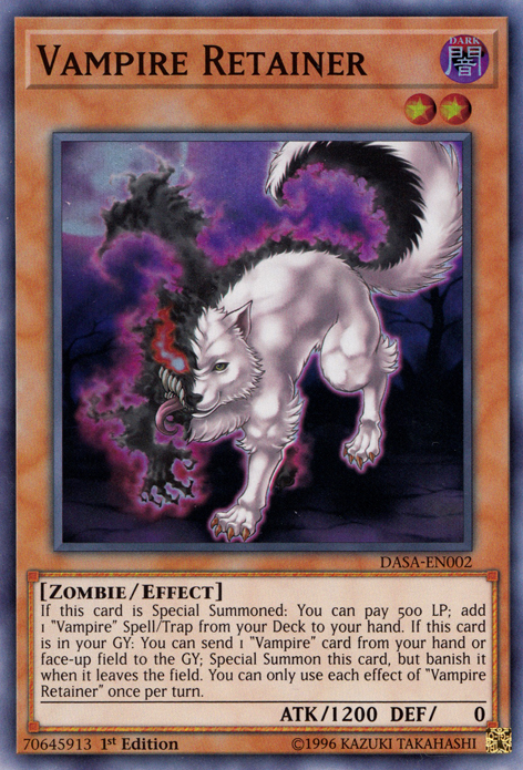 Vampire Retainer [DASA-EN002] Super Rare | Pegasus Games WI