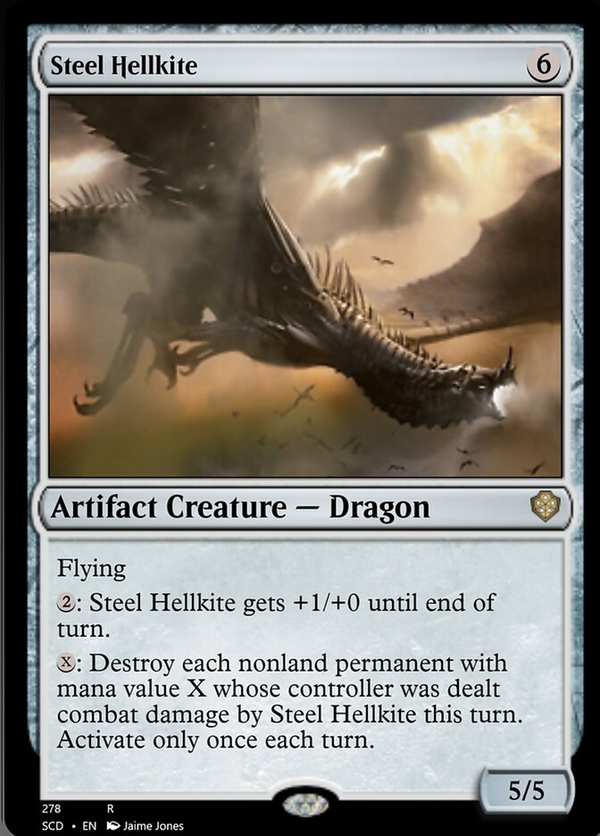 Steel Hellkite [Starter Commander Decks] | Pegasus Games WI