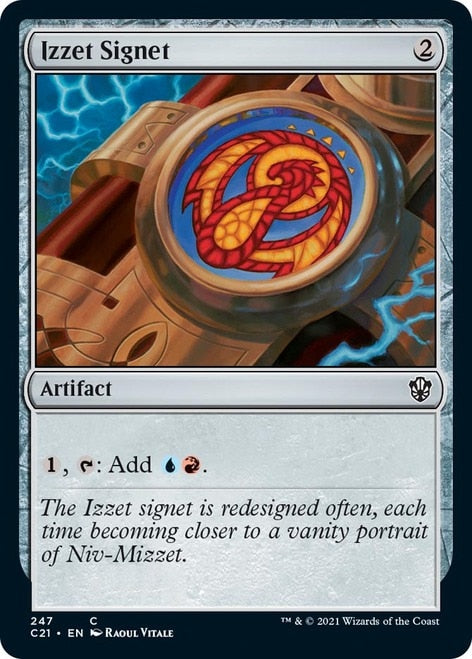 Izzet Signet [Commander 2021] | Pegasus Games WI