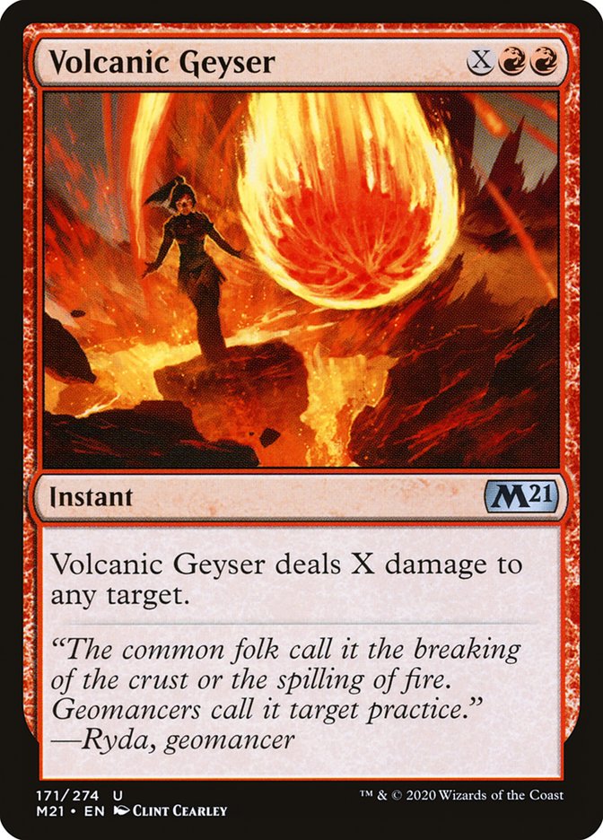 Volcanic Geyser [Core Set 2021] | Pegasus Games WI