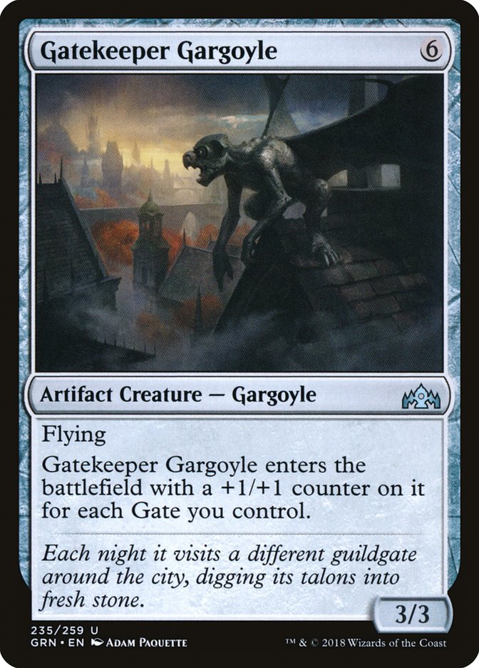 Gatekeeper Gargoyle [Guilds of Ravnica] | Pegasus Games WI