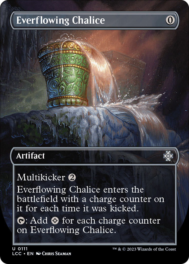 Everflowing Chalice (Borderless) [The Lost Caverns of Ixalan Commander] | Pegasus Games WI