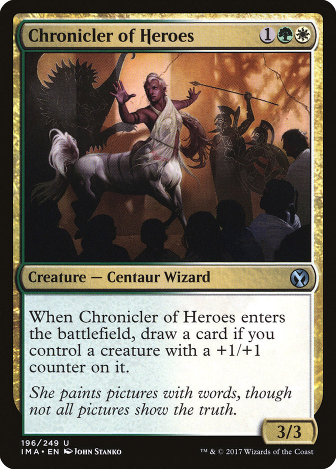 Chronicler of Heroes [Iconic Masters] | Pegasus Games WI