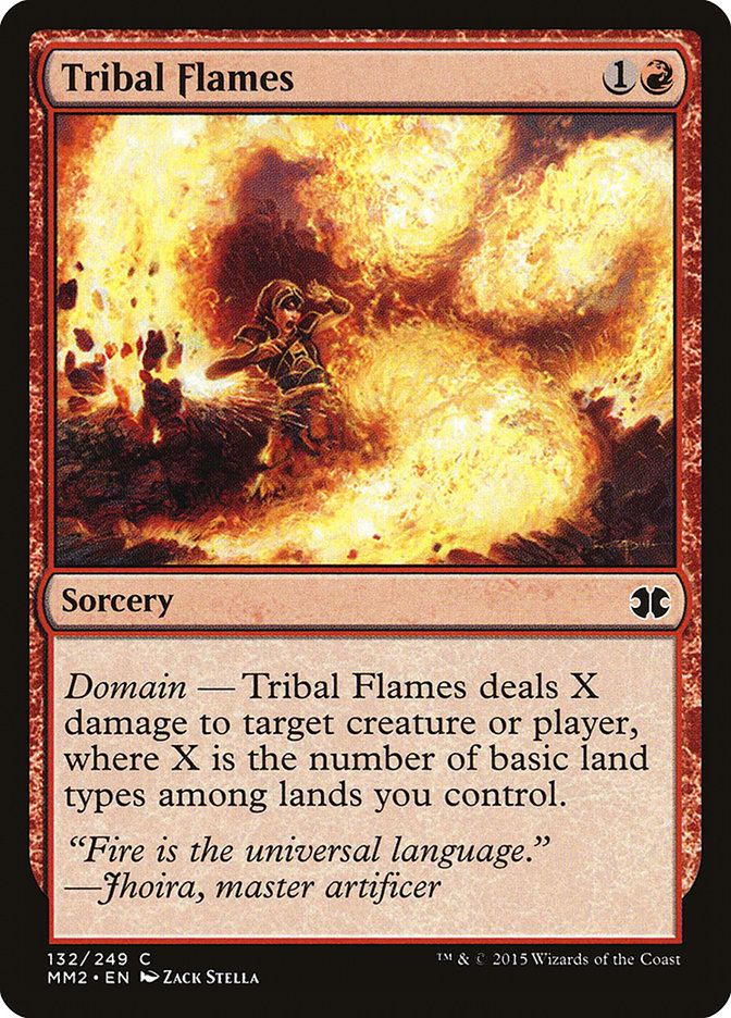 Tribal Flames [Modern Masters 2015] | Pegasus Games WI