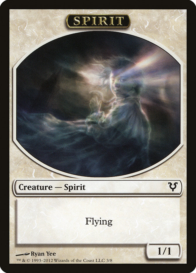 Spirit Token (3/8) [Avacyn Restored Tokens] | Pegasus Games WI