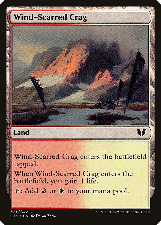 Wind-Scarred Crag [Commander 2015] | Pegasus Games WI