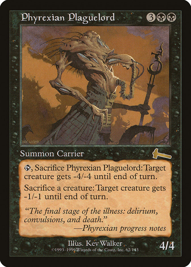 Phyrexian Plaguelord [Urza's Legacy] | Pegasus Games WI