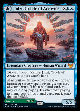 Jadzi, Oracle of Arcavios // Journey to the Oracle [Strixhaven: School of Mages] | Pegasus Games WI